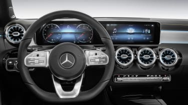 Mercedes-Benz A-class interior studio