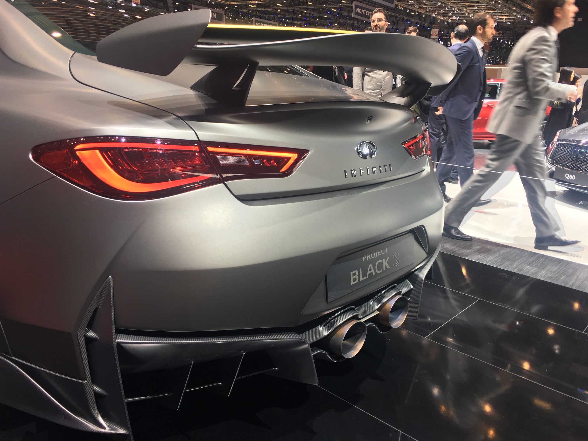 Q60 Black S >> Infiniti Project Black S Prototype F1 Tech For Q60 Track Q60 Black S >> Infiniti Project Black S Prototype F1 Tech For Q60 Track