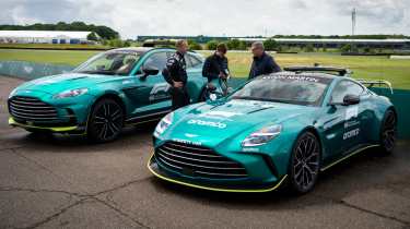 Vantage safety car