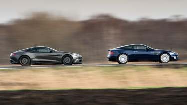 Aston Martin Vanquish – gen 1 v gen 2