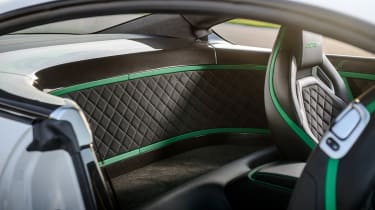 Bentley Continental GT3-R rear seat