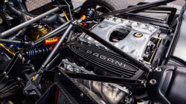 Pagani Huayra engine