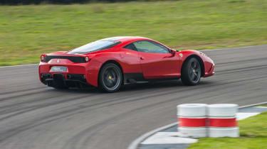 Ferrari 458 Speciale on track at Anglesey: video review