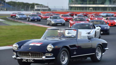 Largest parade of Ferraris ever
