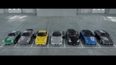 Porsche 911 50th birthday video