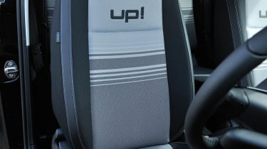 Driven: Volkswagen Up Black sports seat
