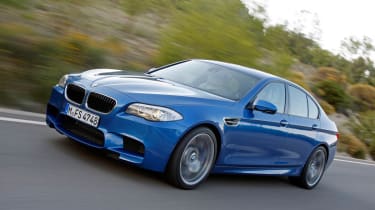New BMW M5 saloon