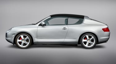 Porsche Cayenne convertible – roof up 