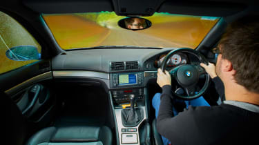 BMW E39 M5 interior