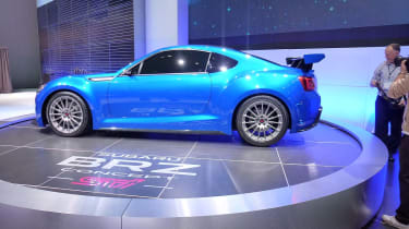 LA motor show 2011: Subaru BRZ STI concept