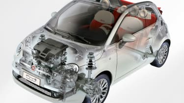 Fiat 500C artwork