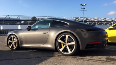 Porsche 911 on location - rear quarter