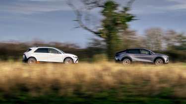 Alpine A390 and Hyundai Ioniq 5 N