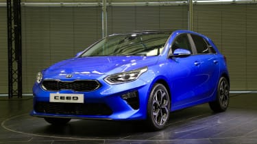 Kia Ceed launch images - front quarter