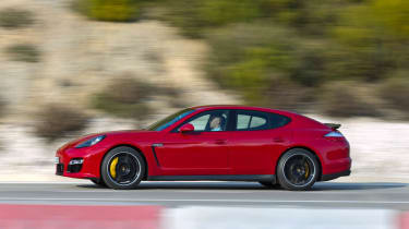 Porsche Panamera GTS side profile