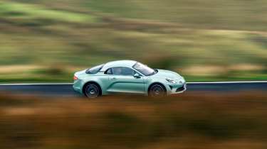 Alpine A110 review – side