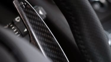 Aston Martin V12 Vantage S Sportshift gear shift paddle