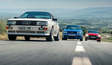 Audi Quattro group test