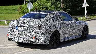 2021 BMW 2-series spy – rear quarter