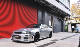 Nissan Skyline R34 at the NISMO factory