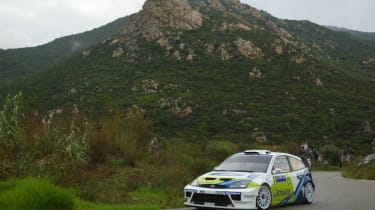 Ford Focus RS WRC world rally car