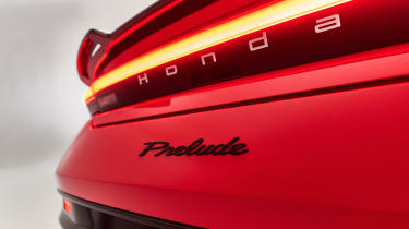 Honda Prelude Concept – rear badge