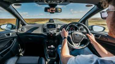 Ford Fiesta ST200 driving