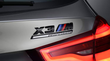 BMW X3 M badge