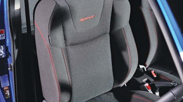 Suzuki Swift Sport seats
