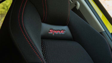 Suzuki Swift Sport – seat