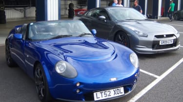 TVR Tamora and GT-R