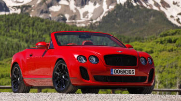 Bentley Conti GT Supersports convertible static