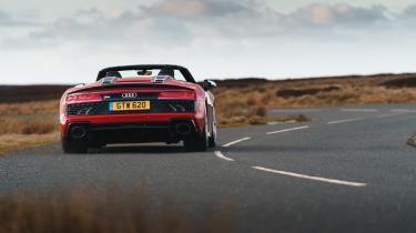 Audi R8 Spyder rear