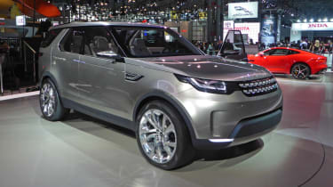 Land Rover Discovery Vision concept New York show front