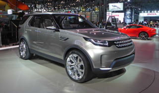Land Rover Discovery Vision concept New York show front