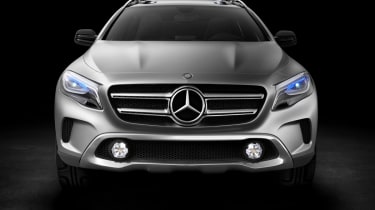 Mercedes GLA concept front