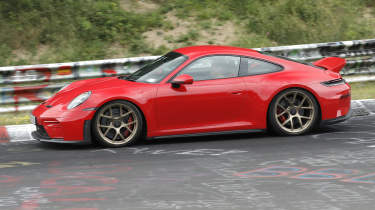 Porsche 911 GT3 Ducktail spies