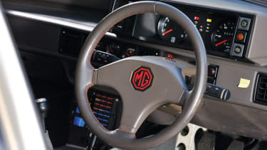 MG Metro 6R4 Clubman steering wheel
