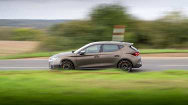 Cupra Leon review side