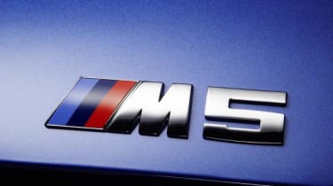 New BMW M5 badge