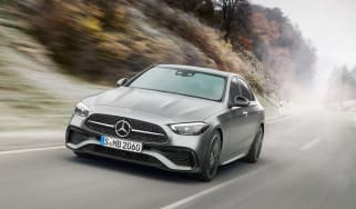 2021 Mercedes C-class revealed - front tracking