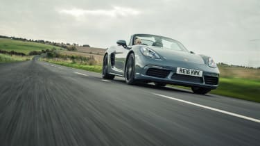 Porsche 718 Boxster S – low front tracking