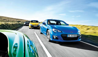 Subaru BRZ vs Nissan 370Z, Mazda MX-5 and Renault Megane 265