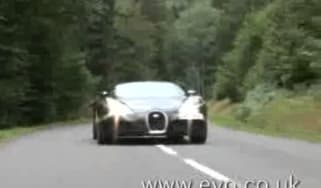 Bugatti Veyron on test