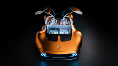 New Mercedes Vision One-Eleven concept doors open