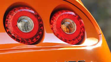 2012 Lotus Elise S rear lights badge