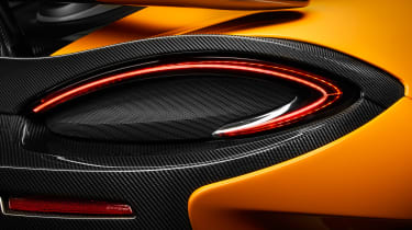 McLaren 600LT full specs - rear lights