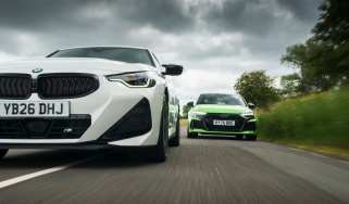 Audi RS3 and BMW M240