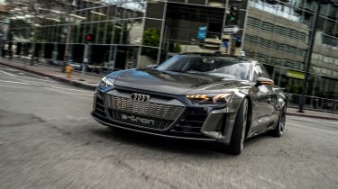 Audi e-tron GT Concept drive - front