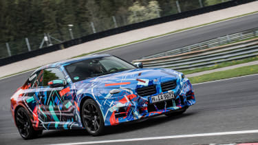 BMW M2 proto review – front quarter
